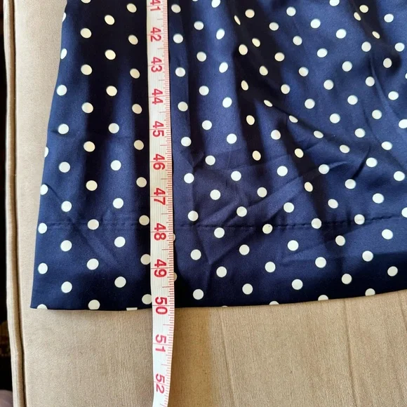 KEEPSAKE. NWOT. Foolish Long Sleeve, Midi Dress in Navy/Porcelain in Pol… - Picture 15 of 15